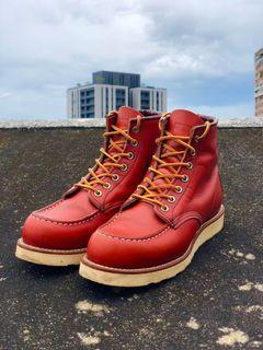 Red wing 紅翼8131 酒紅色 US6 美國製 工裝靴 8875 木村拓哉