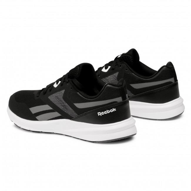 black reebok runners