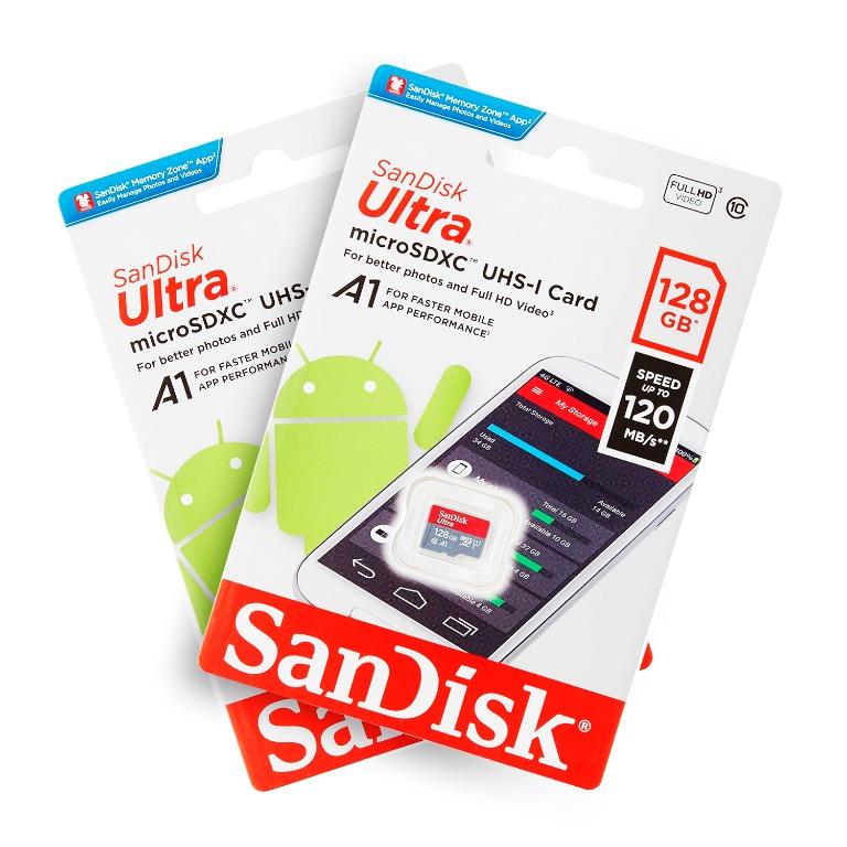 Memory cards / SanDisk – 32GB to 512GB (Class 10)