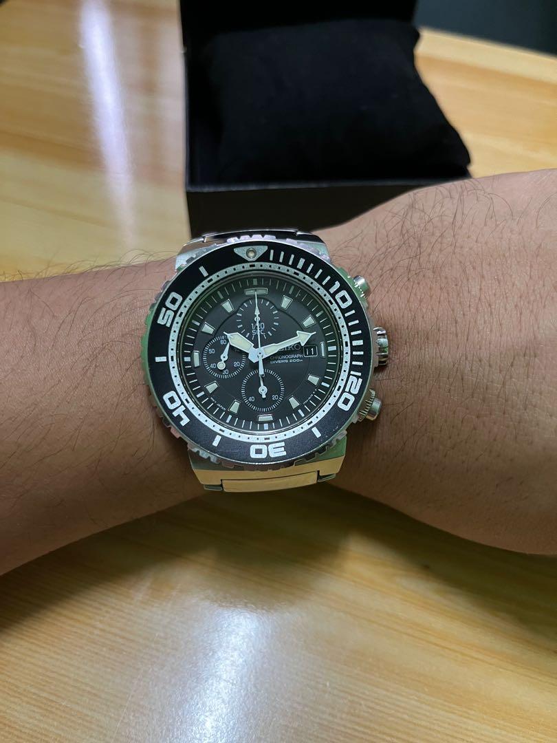 Seiko “Caesar” SNDA13P1 Chronograph, Men's Fashion, Watches & Accessories,  Watches on Carousell