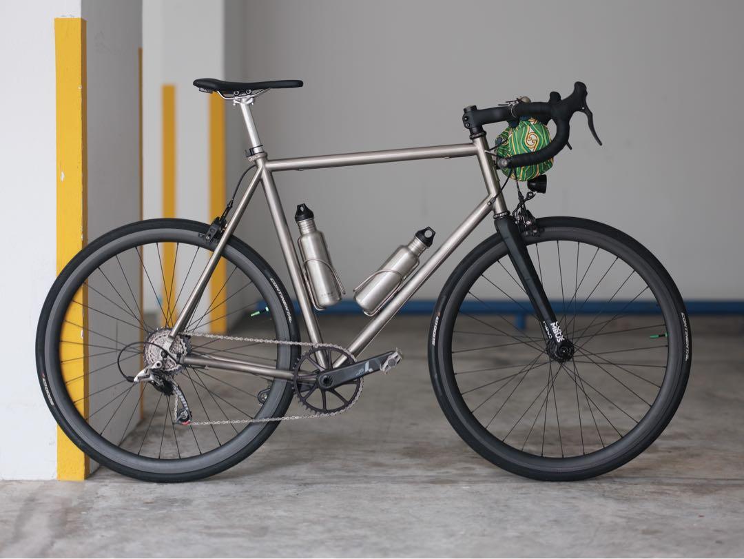 Titanium cheap randonneur bike