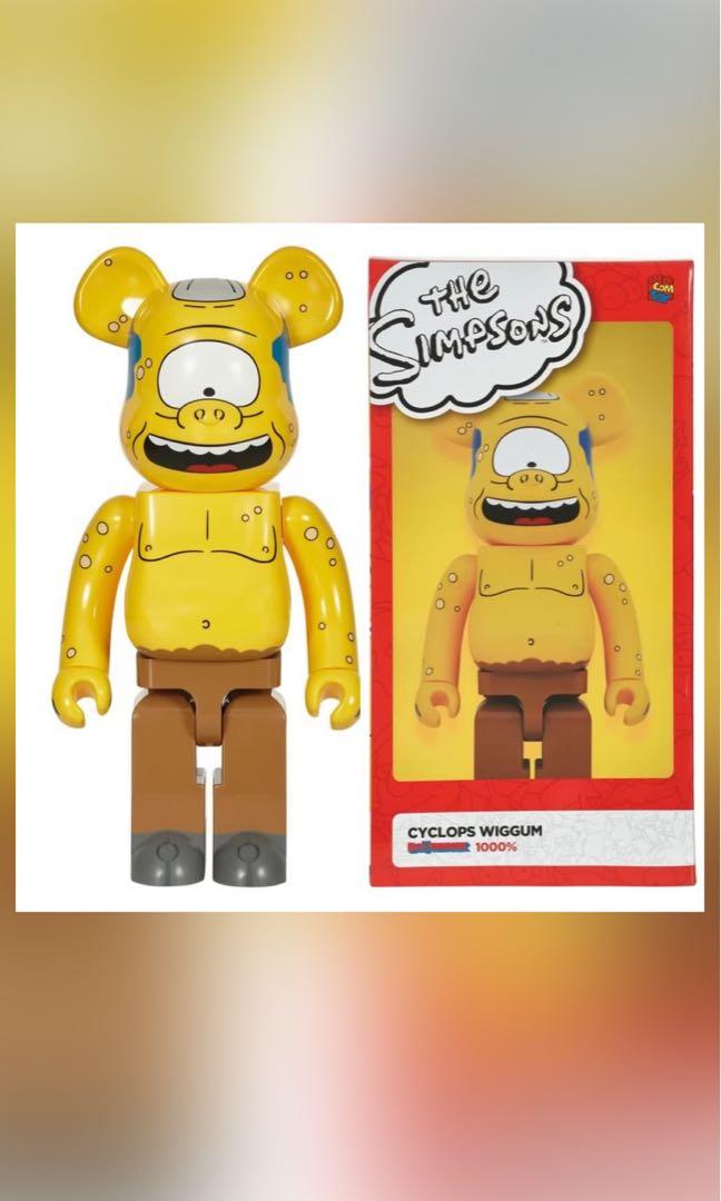 BE@RBRICK Simpsons CYCLOPS WIGGUM 1000％