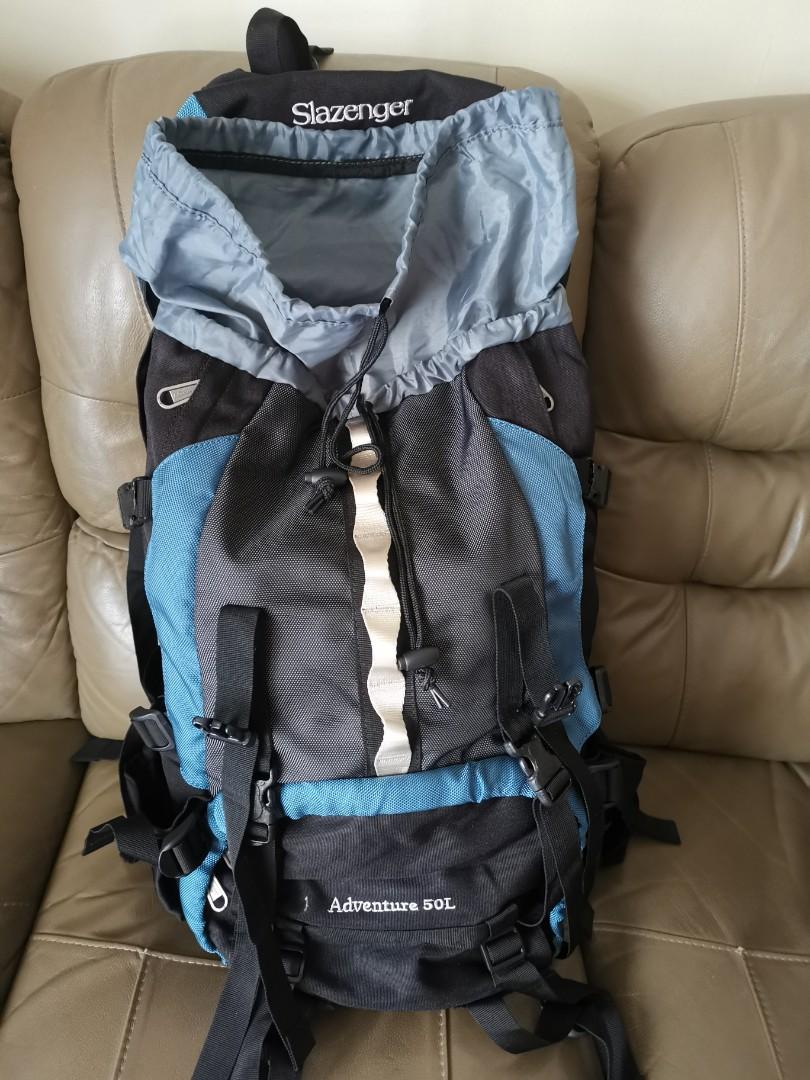 Slazenger backpack clearance 50l