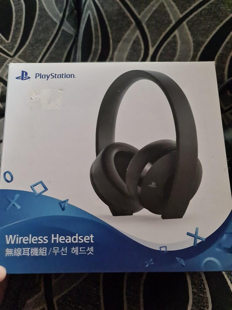 Sony Gold Wireless Headset, Audio, Headphones & Headsets on Carousell