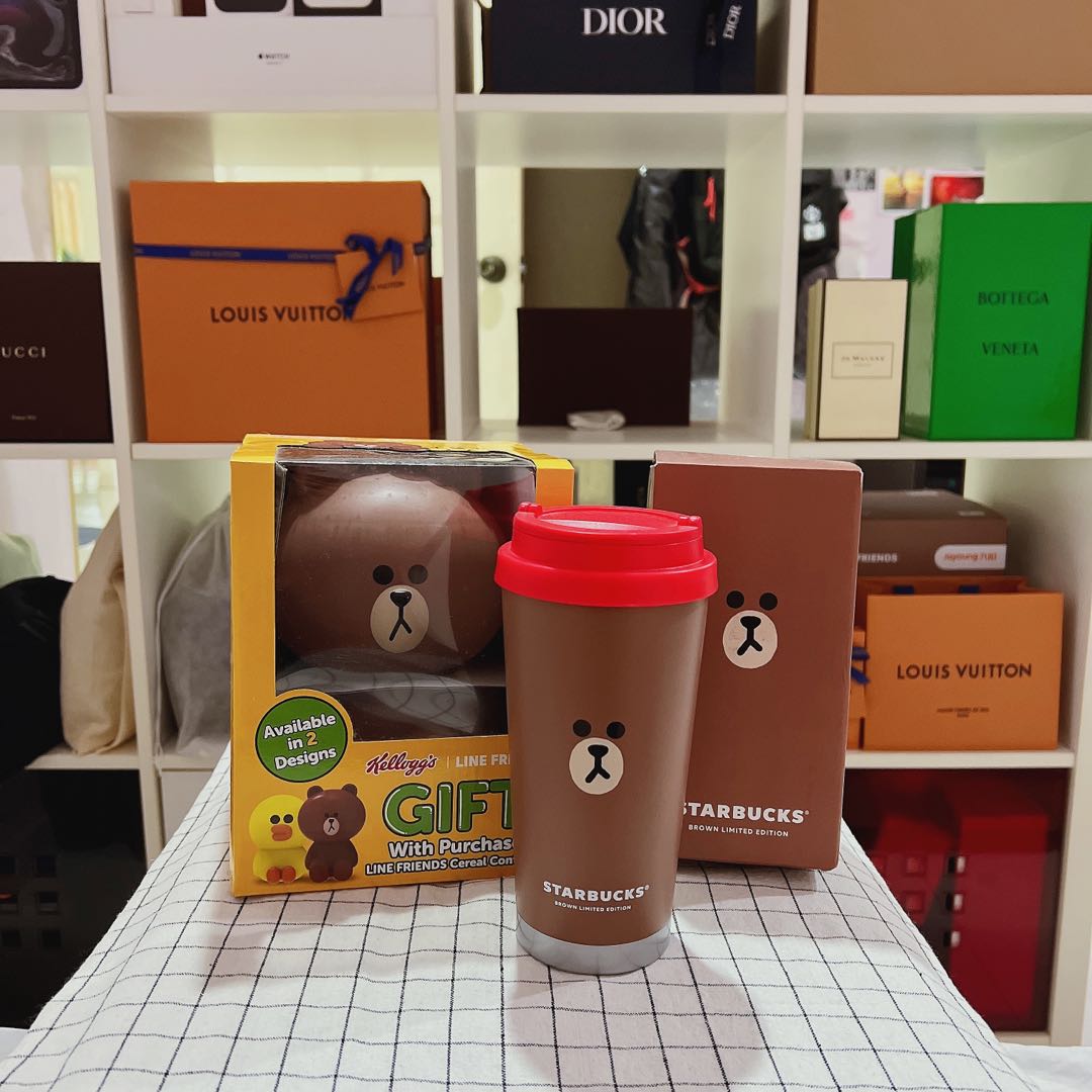 Starbucks X Line Friends Limited Edition Tumbler(473ml), Hobbies & Toys