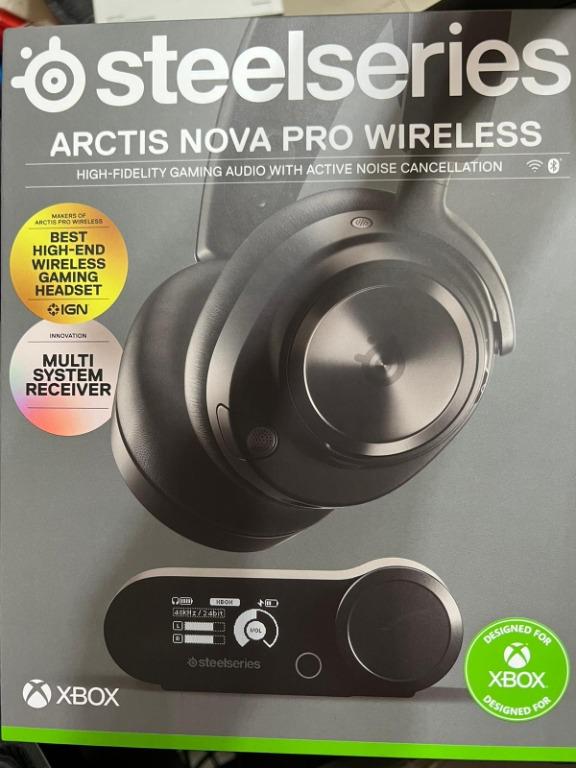 Steelseries Arctis Nova Pro Wireless X ANC 2.4G及藍牙無線耳機(for