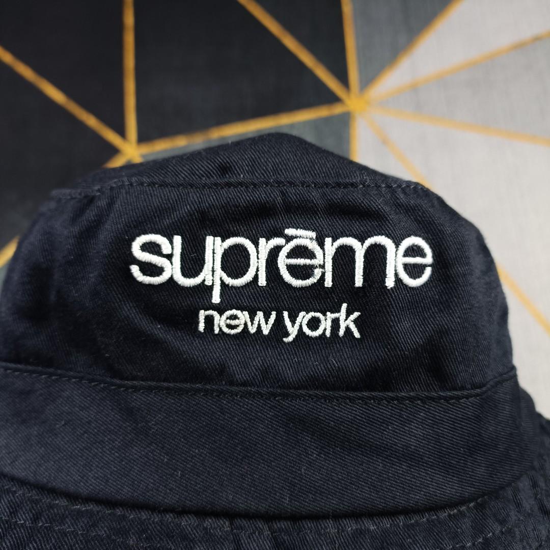 Supreme Classic Logo Bucket Hat, Men's Fashion, Watches