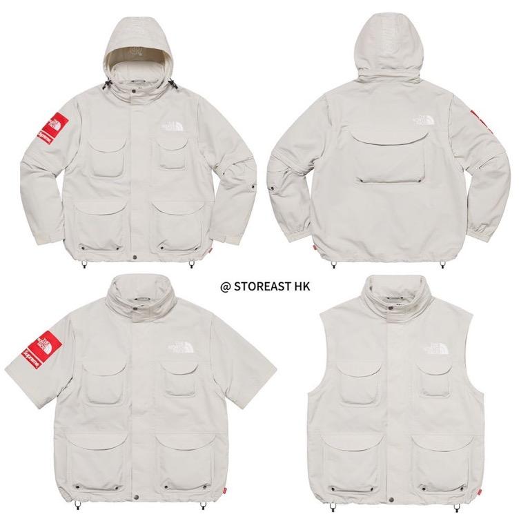 Supreme x The North Face Trekking Convertible Jacket, 男裝, 外套及