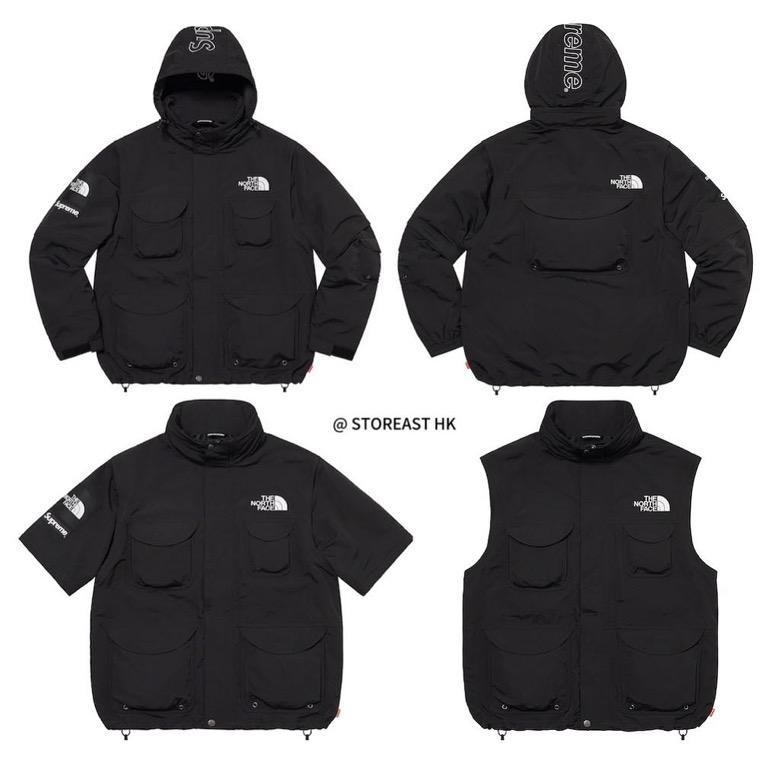 Supreme North Face Convertible Hoodie