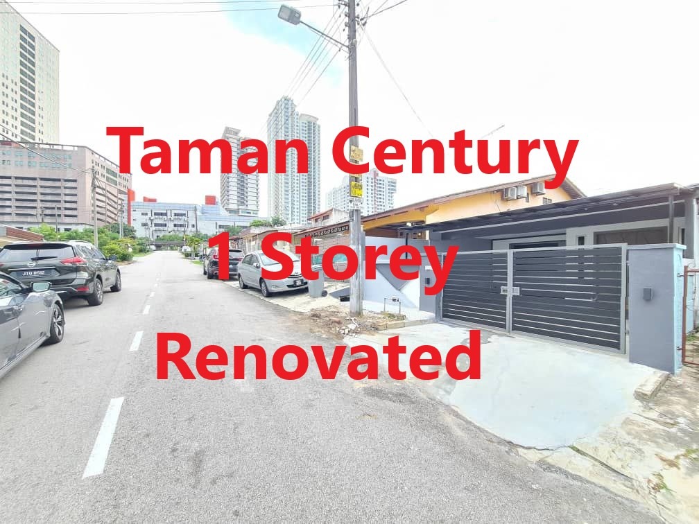 Taman Century Single Storey House For Sale, Property, For Sale on Carousell