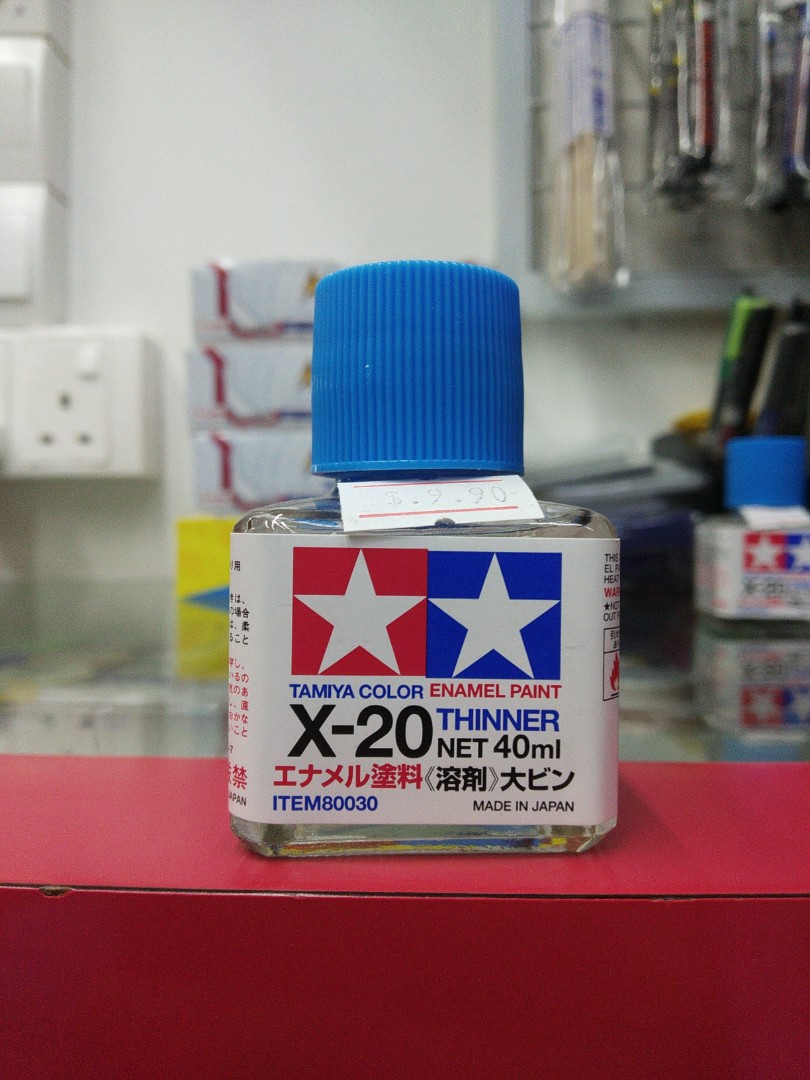 Tamiya Enamel Paint Thinner (40ml), Hobbies & Toys, Stationery & Craft