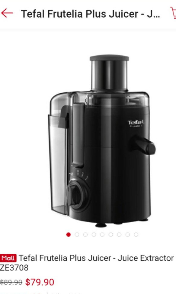 Tefal juice extractor, TV & Home Appliances, Kitchen Appliances