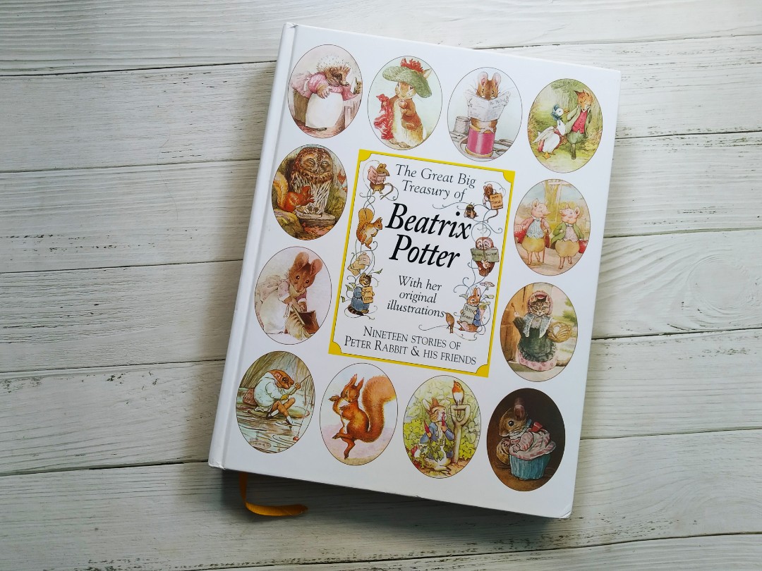 THE GREAT BIG TREASURY OF BEATRIX POTTER, Buku & Alat Tulis, Buku Anak-Anak  di Carousell