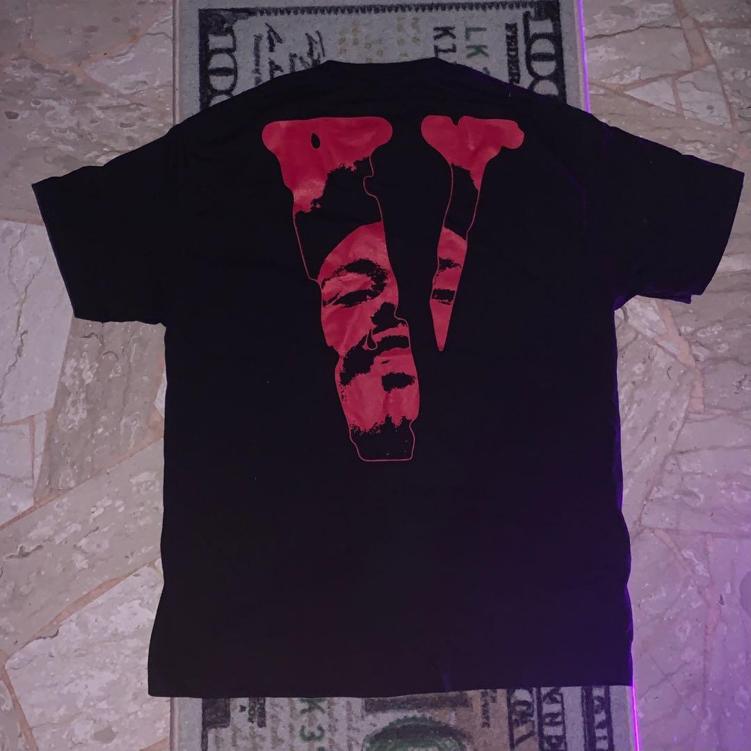 The weeknd x vlone after best sale hours blood drip tee black