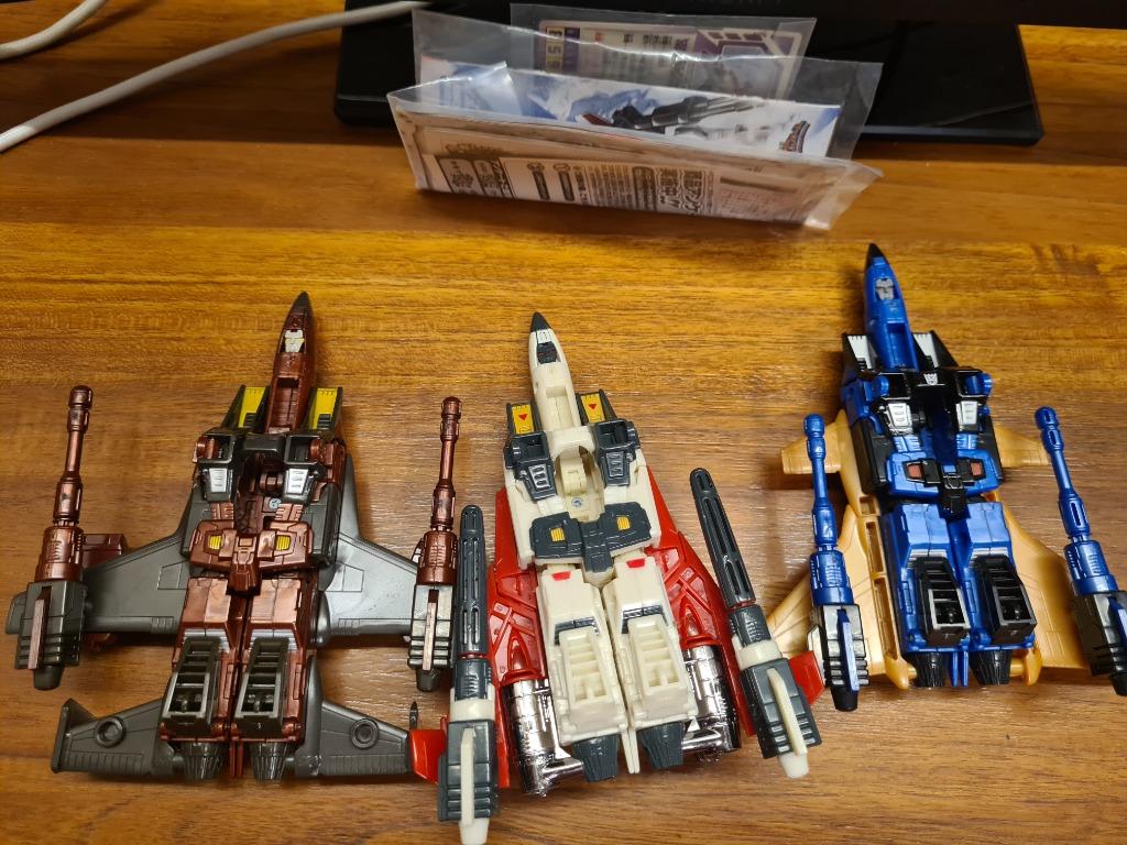 Transformers Conehead Seekers set Ramjet Dirge Thrust Henkei 2006