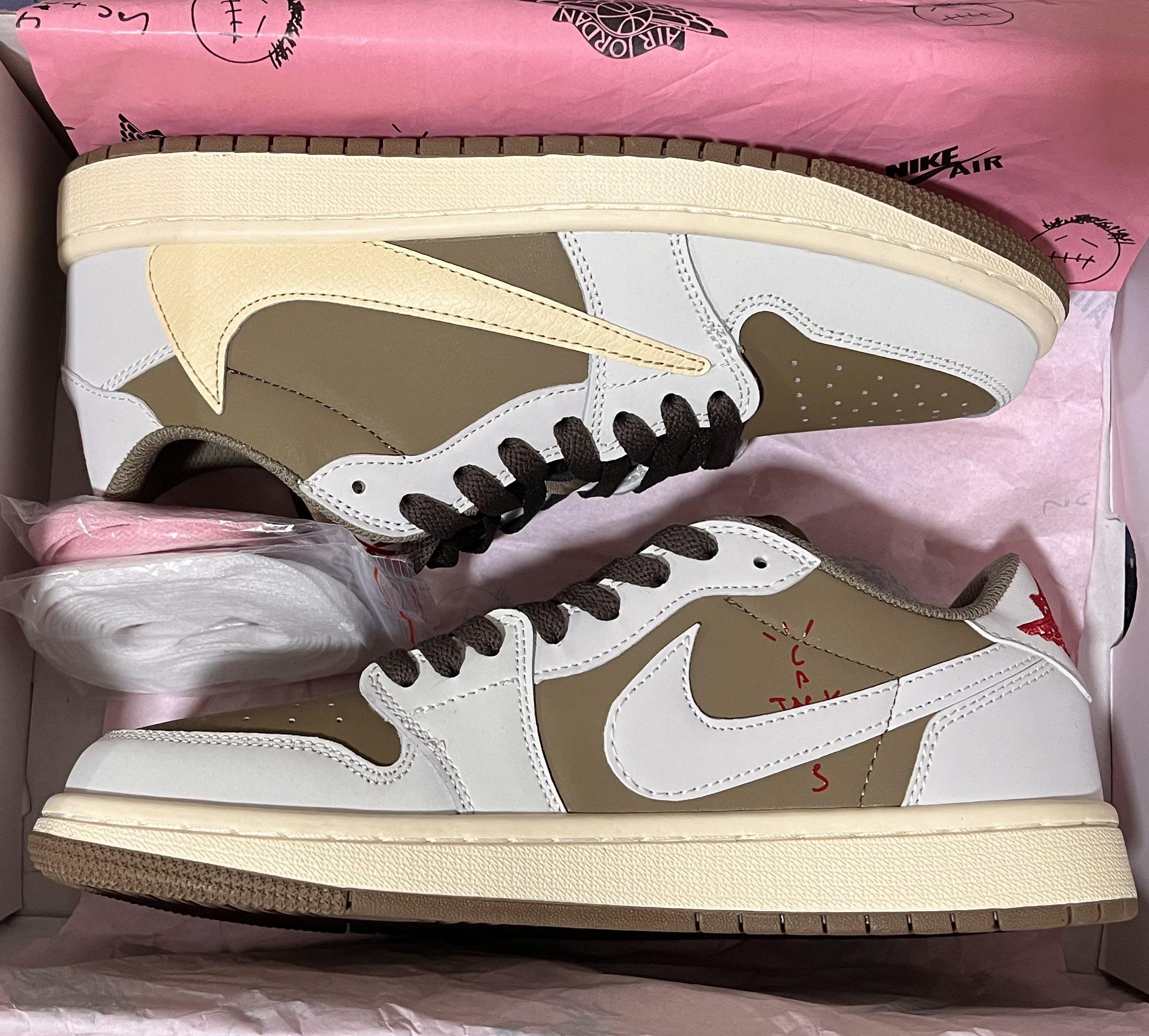 NIKE × Travis AJ 1 HIGH OGリバースモカ 28cm