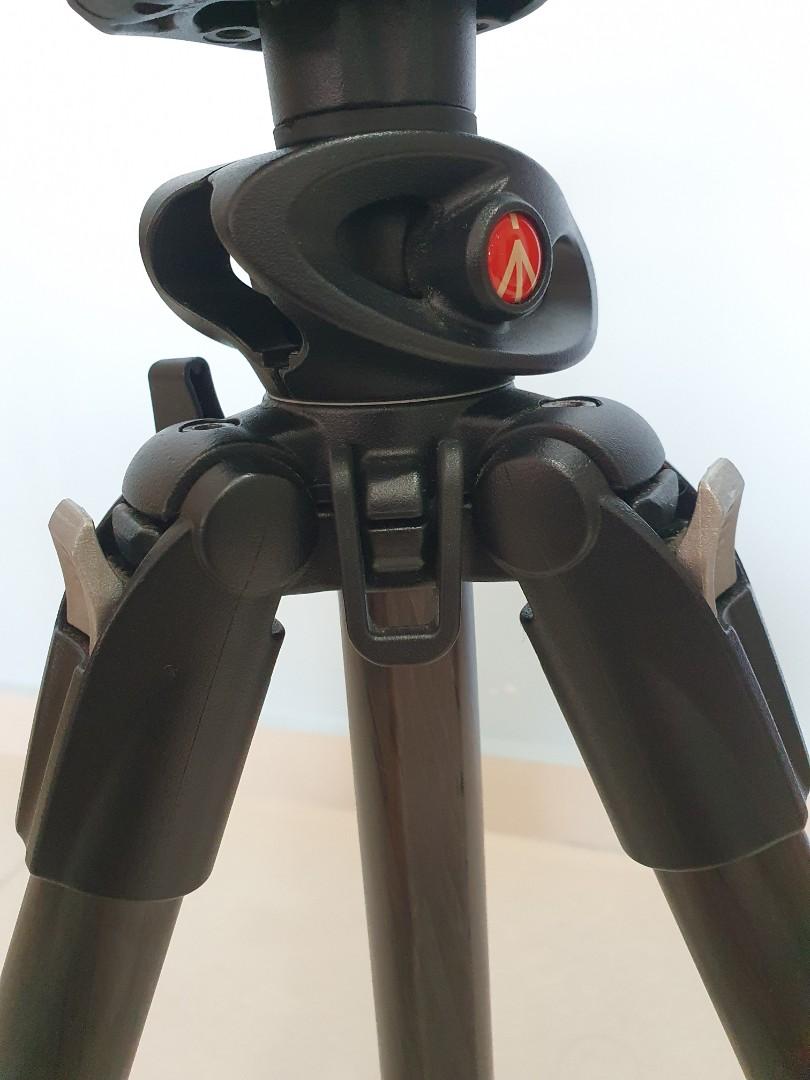 Manfrotto tripod carbon fiber 190CXPRO3, Photography, Photography