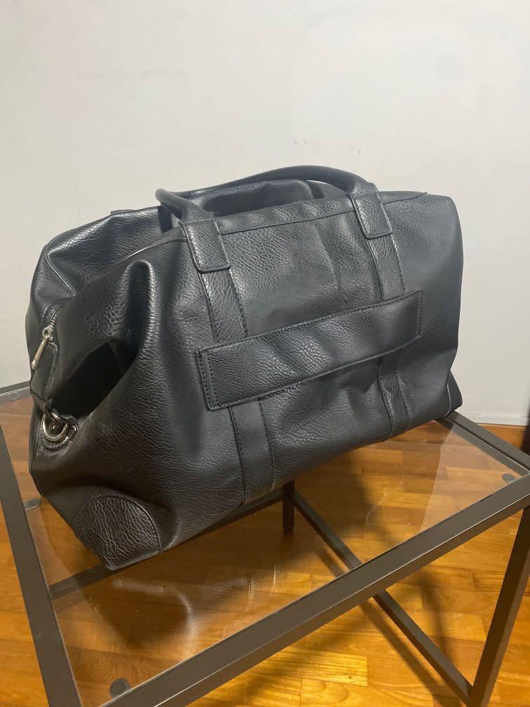 Typo XL Faux Leather Duffel Bag, Men's Fashion, Bags, Briefcases on
