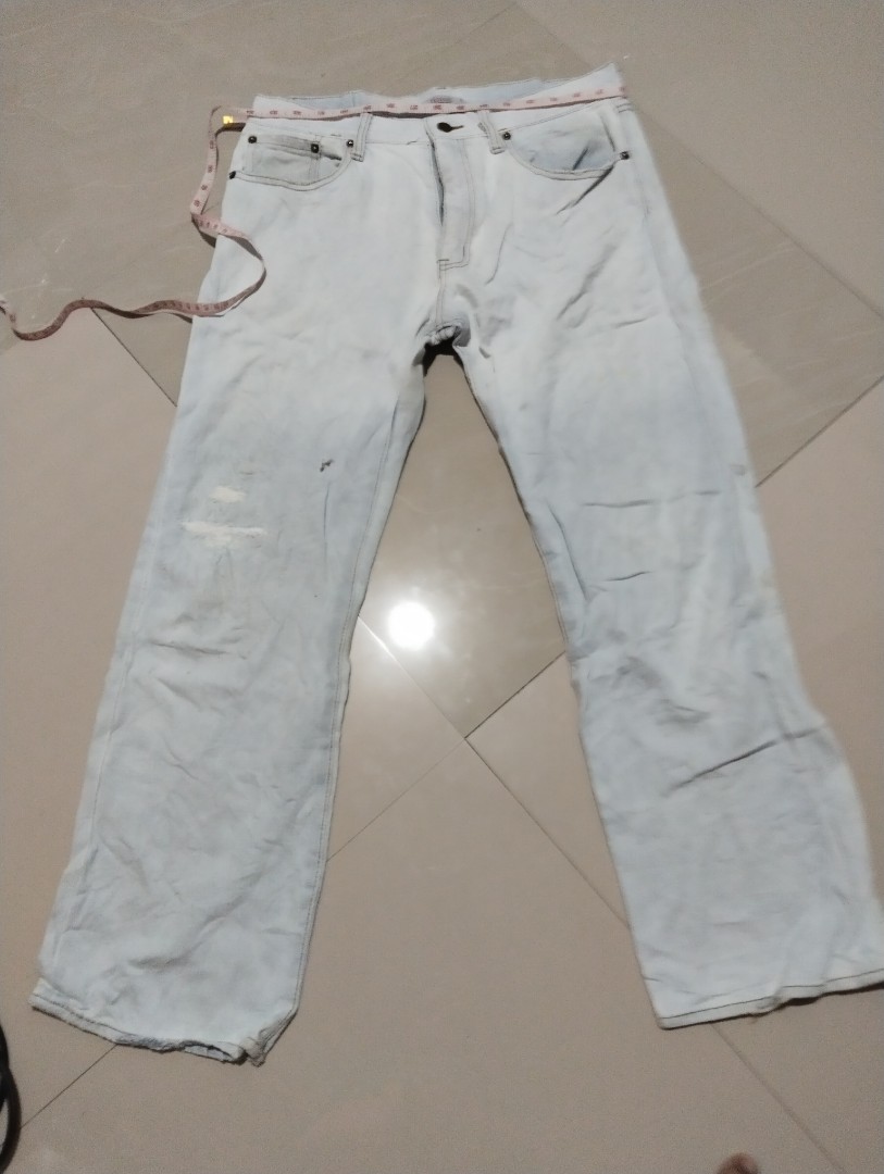 Hanes Ukay maong pants, Women's Fashion, Bottoms, Jeans on Carousell