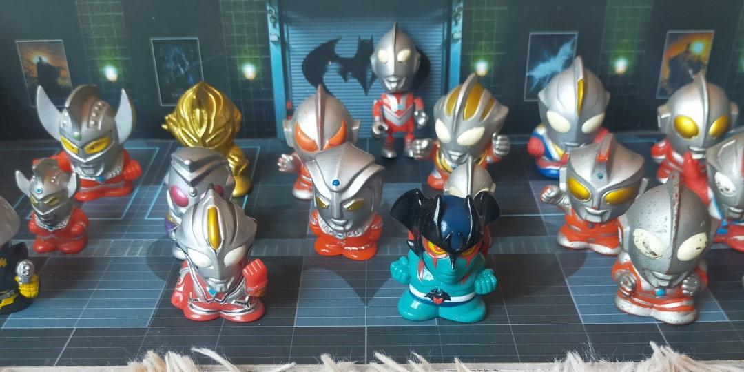 Ultraman Chibi (Category: Figurines & Statues) located in Imus. Submitted by ronaldomesina230794 (Listing ID 1165831898, Image 1). Description: Price is per piece Some characters have scratches Collector items.