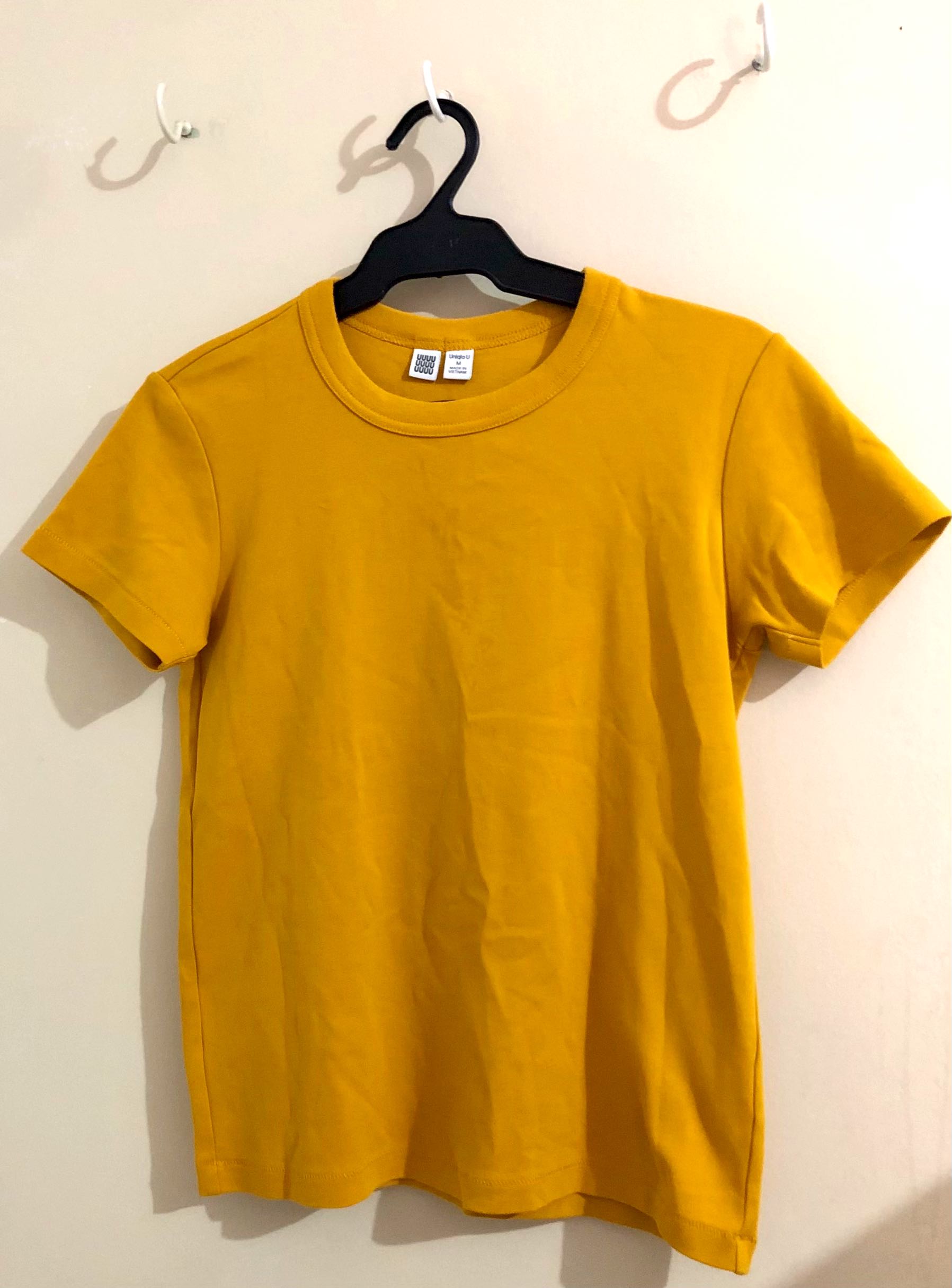 Uniqlo Mustard Yellow Shirt, Women's 