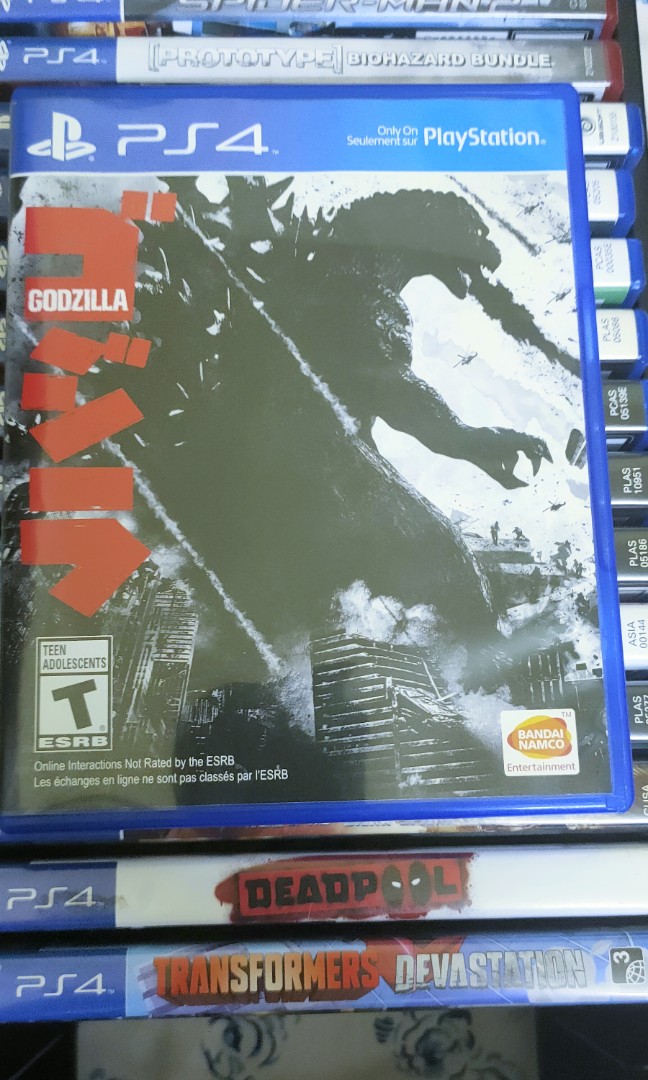 Godzilla ps4 clearance used
