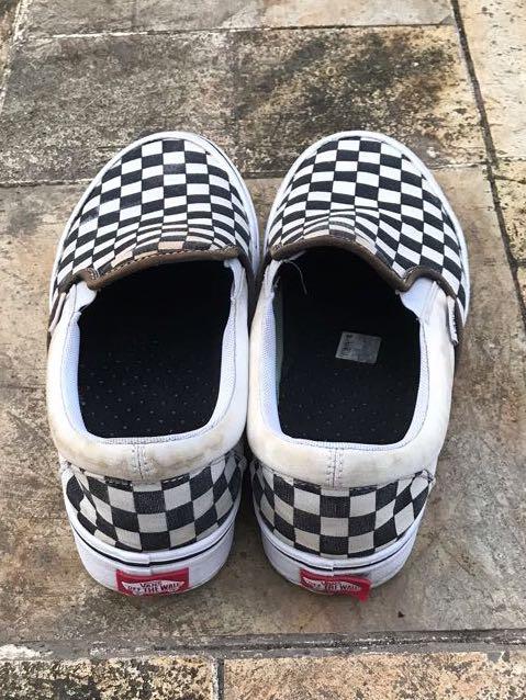 vans colors checkered
