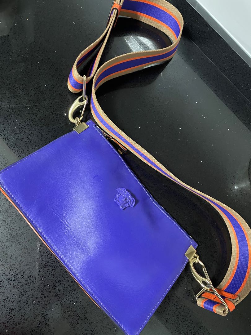Versace sling bag, Women's Fashion, Bags & Wallets, Crossbody Bags on Carousell