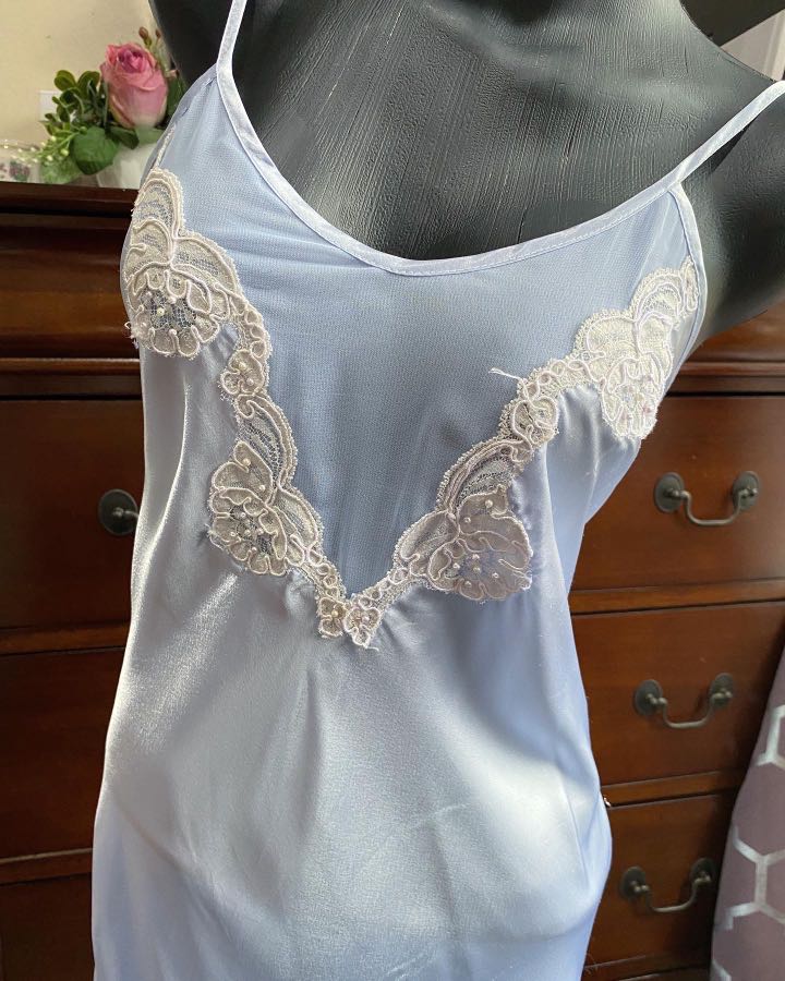 Victoria Secret Gold Label Vintage Bridal blue dress ...