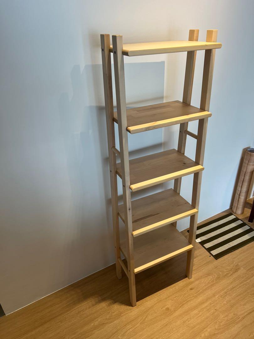 VILTO IKEA solid birch wood shelf great for bathroom, bookshelf, or