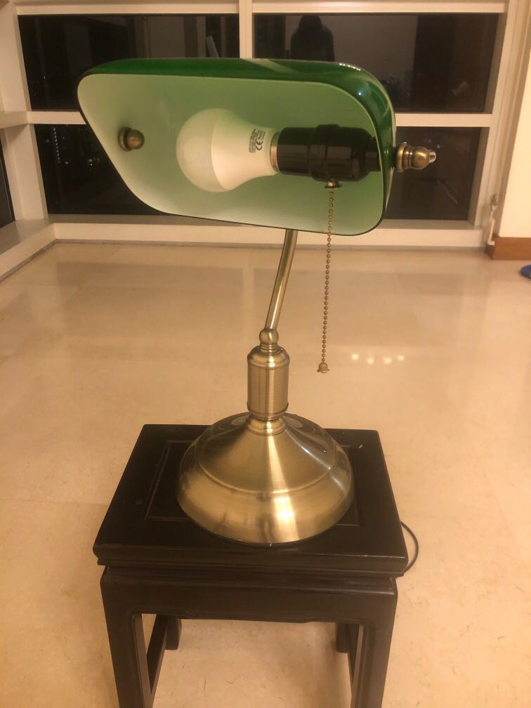 Vintage Lawyers Lamp Furniture Home Living Lighting Fans