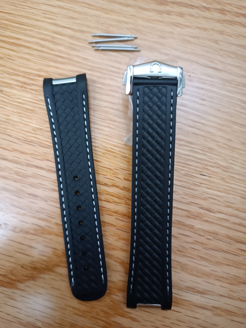 VSF rubber watch strap for aqua terra Men s Fashion Watches