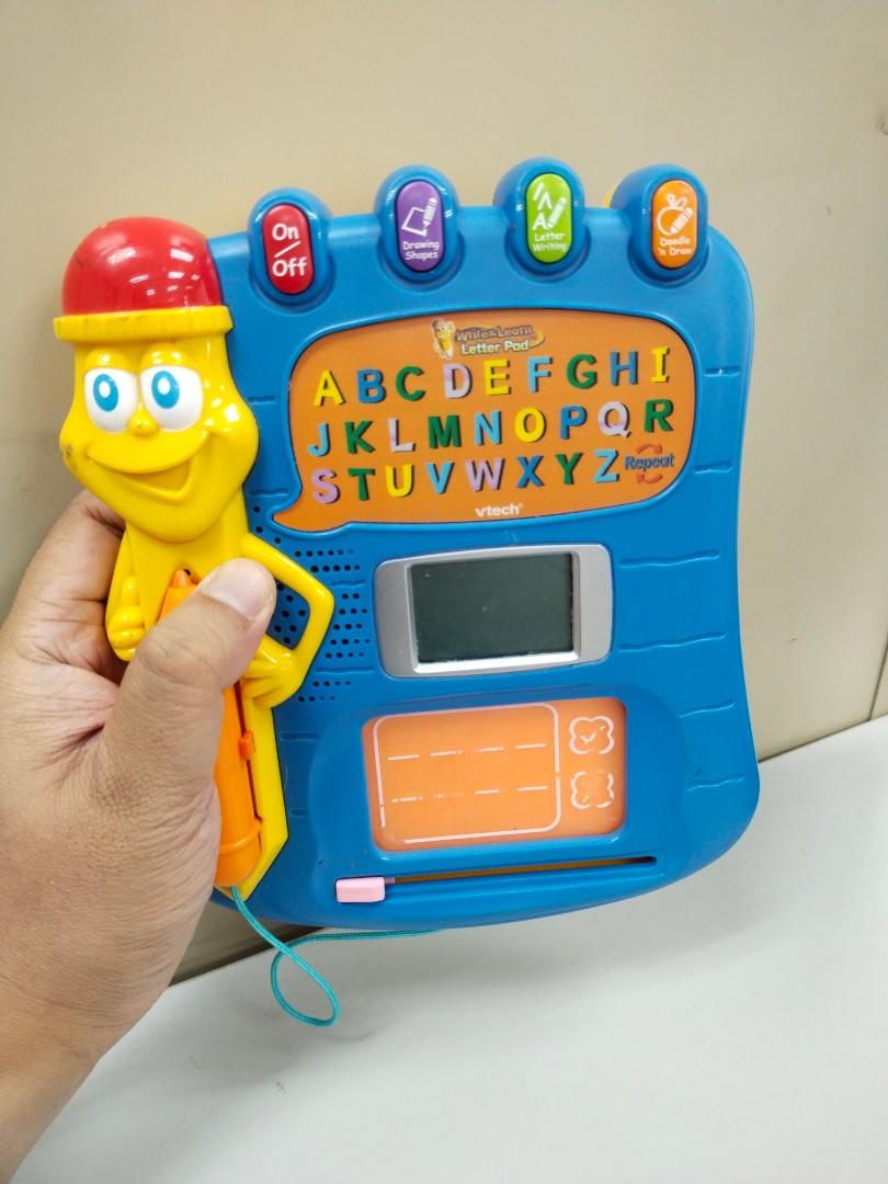 Vtech write and on sale learn letter pad
