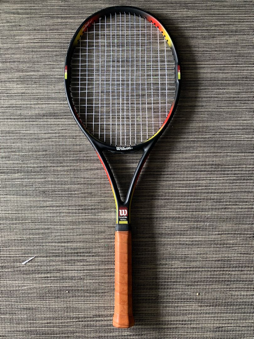 Wilson Pro Staff Classic Tennis Racket, Sports Equipment, Sports