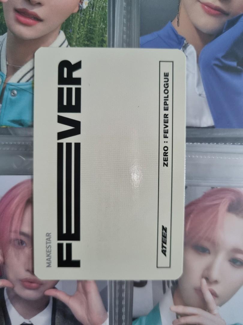 ATEEZ ZERO FEVER Epilogue Seonghwa San limited A Z Diary Ver Official Photocard ATEEZ ZERO FEVER Epilogue Seonghwa San limited A Z Diary Ver Official Photocard