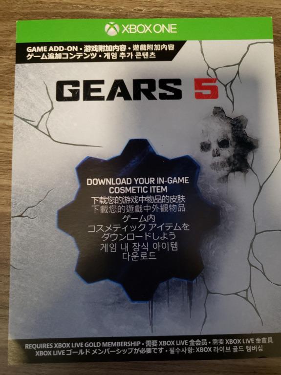 Xbox Gears 5 Ice Kait Diaz Character Skin DLC, No GAME, 電子遊戲, 電子遊戲, Xbox Carousell