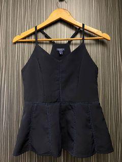 Yacht 21 Baby Doll Peplum Top