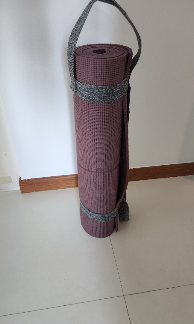 Yoga Mat 8 mm - Burgundy