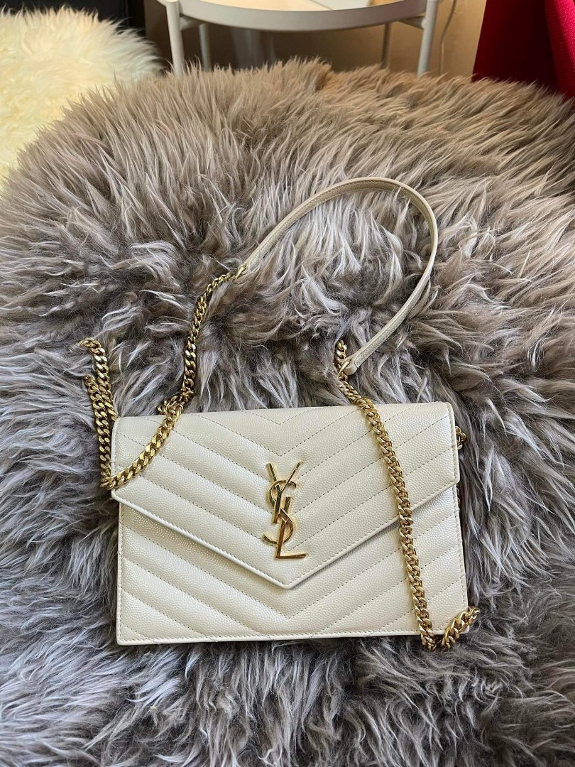 Ysl woc caviar, Luxury, Bags & Wallets on Carousell