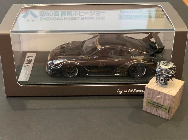 【好評にて期間延長】 Engine with Black JPS GT-RR R35 LB Walk Liberty model Ignition 1/43 Display Carousell on Games & Toys Toys, & Hobbies 2022, Shizuoka  ミニカー