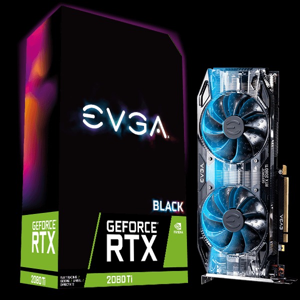 Evga rtx 2080 black edition sale