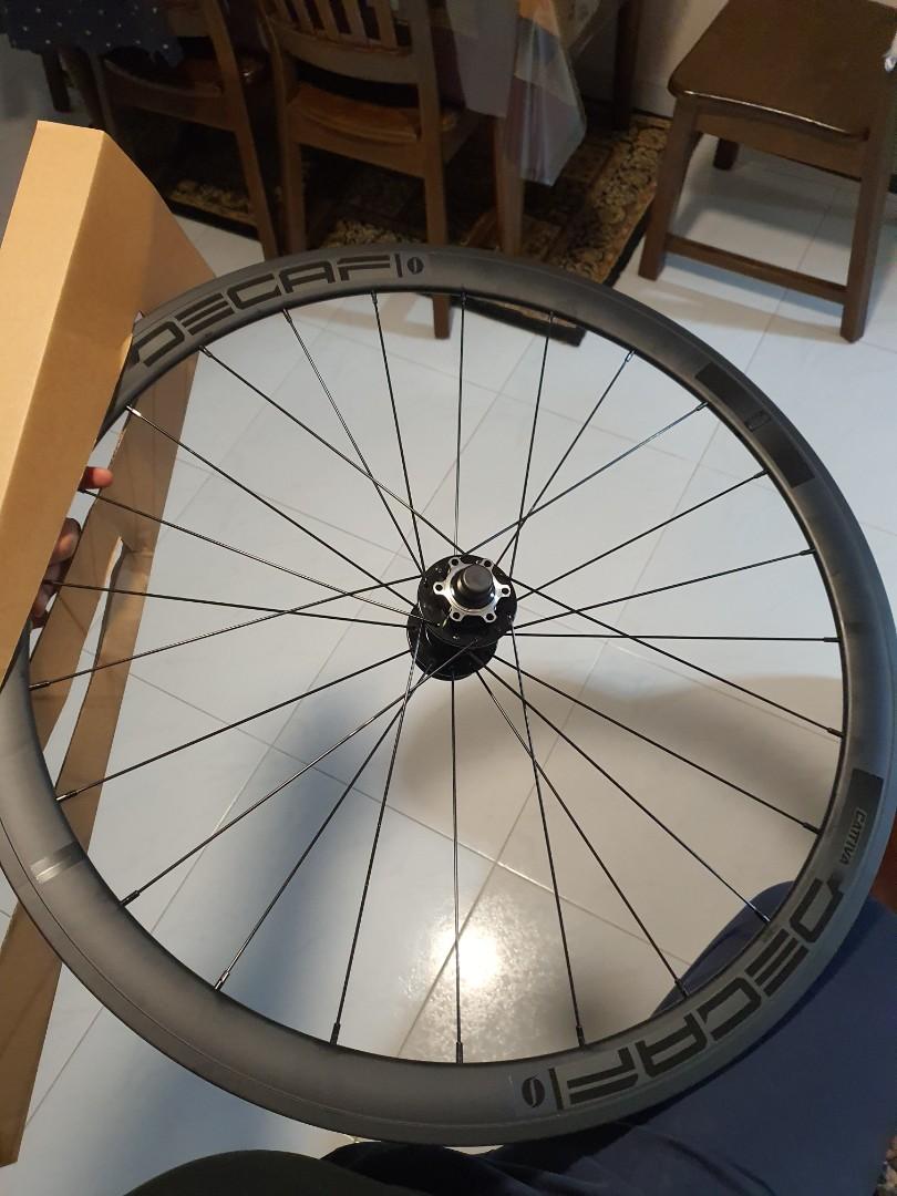 700C Java DECAF front wheelset only BNIB Sports Equipment