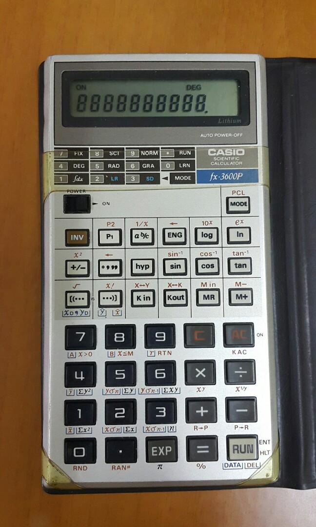 CASIO FX 3600P