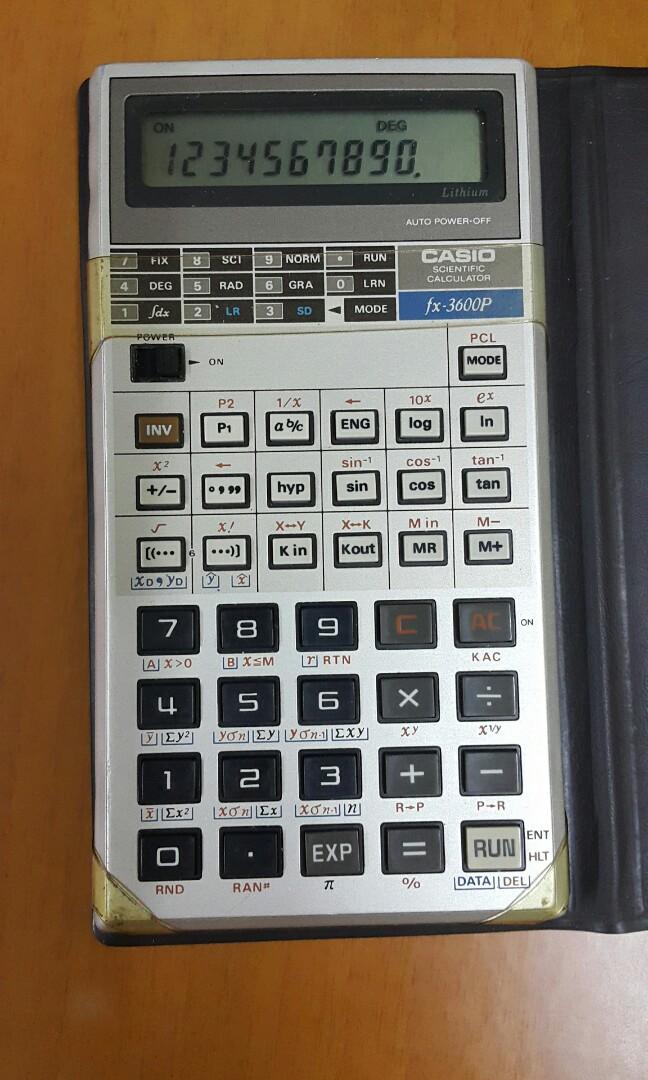 Casio 3600p outlet