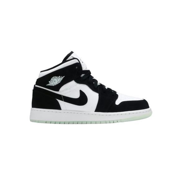Air jordan 1 mid gs panda outlet