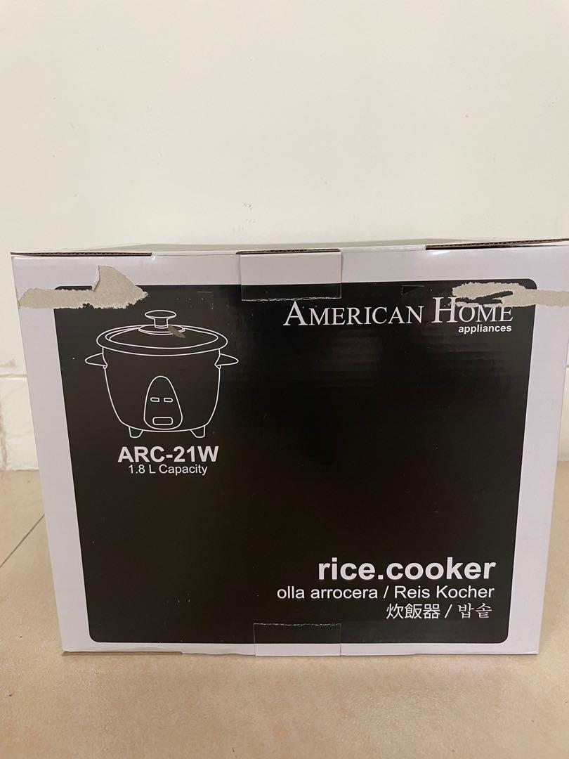 American Home Rice Cooker 1.8L, Furniture & Home Living, Kitchenware & Tableware, Other