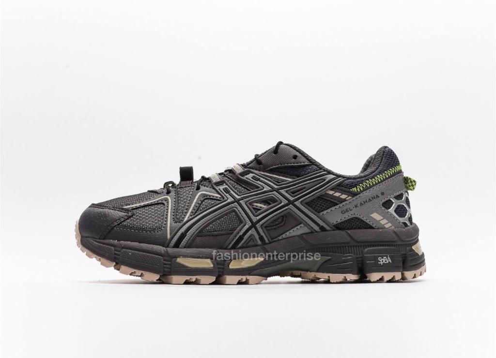 Asics gel kahana 8 mens black clearance