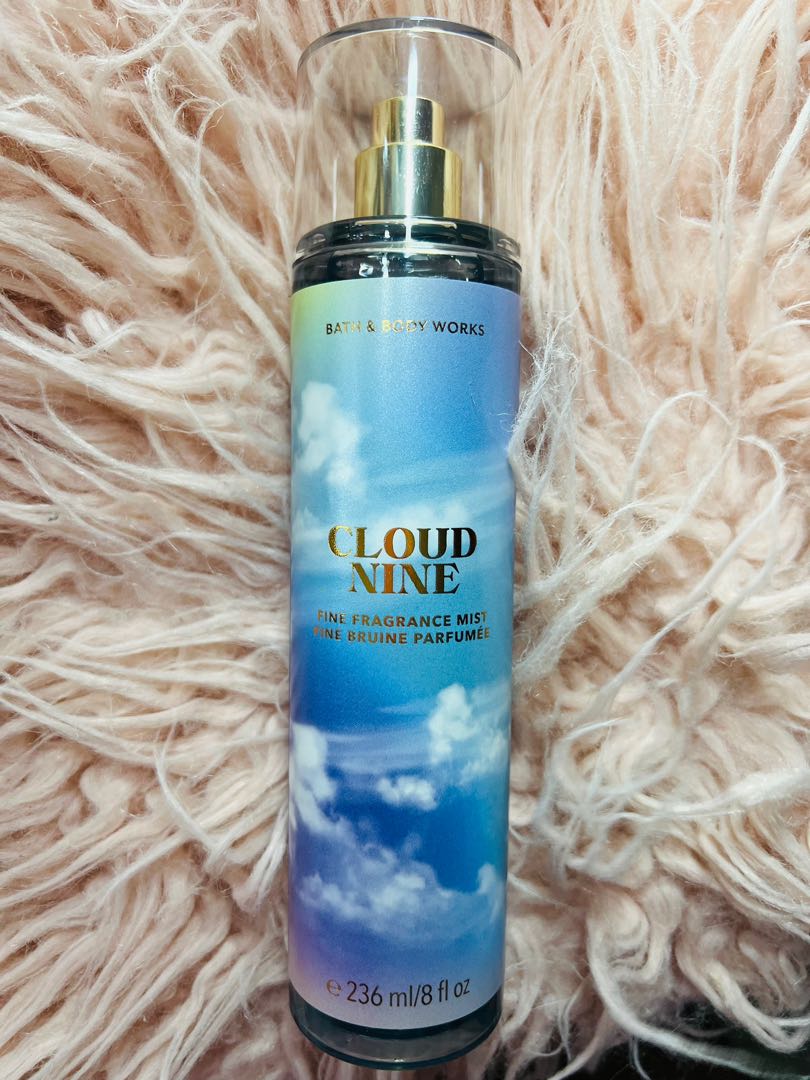 Authentic Bath and Body Works Cloud Nine Fragrance Mist Full Size 236ml