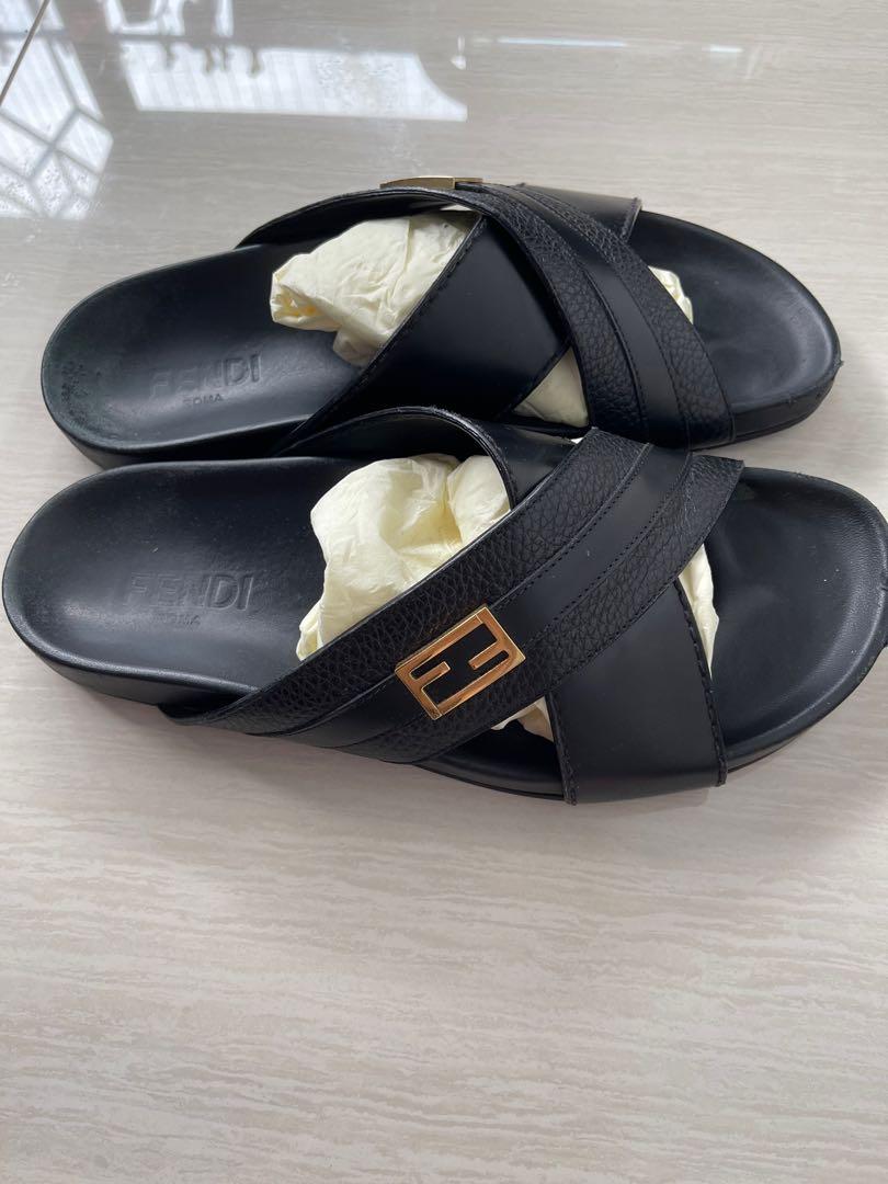 Mens fendi slippers online