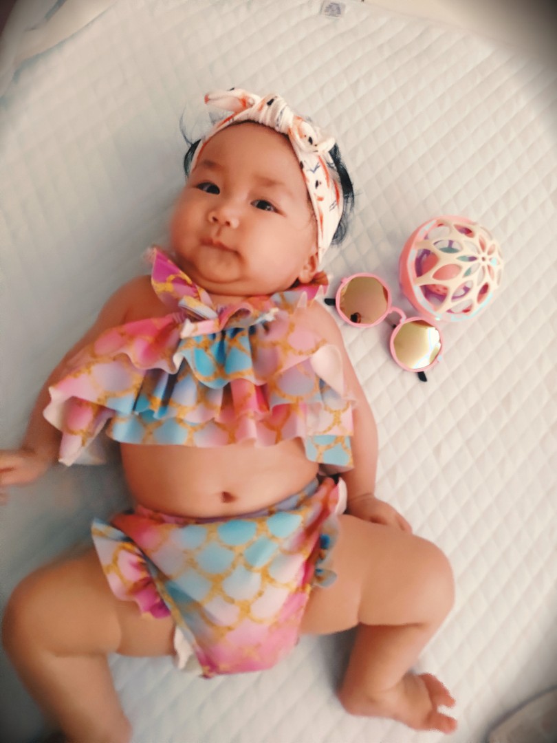 Mermaid infant hotsell swimsuit